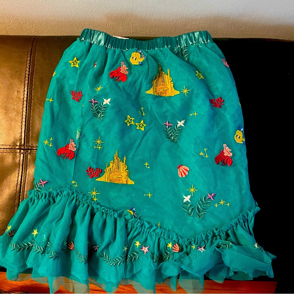 Hannah Anderson Disney skirt with Under the Sea theme size M